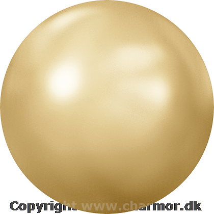 GOLDEN SHADOW PEARL SS34 (Swarovski Cabochon 2080/4)